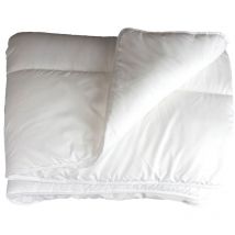 Couette 2 personnes 260 x 240 cm polyester uni confort