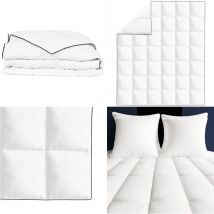 Couette en duvet d'hiver 200 x 220 cm - couette - couettes - Home & Living - Blanc