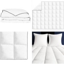Couette en duvet d'hiver 240 x 220 cm - couette - couettes - Home & Living - Blanc