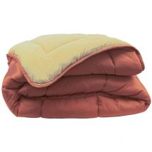 Couette enfant bicolore Terracotta 75x120 cm