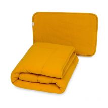 Couette et OREILLER 135x100+40x60 MOUSSELINE