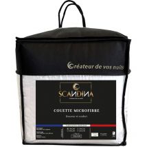 Couette microfibre - 140 x 200 cm - 350g/m² - Made in France
