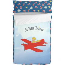 Couette rembourrée HappyFriday Le Petit Prince Son Avion Multicouleur 105 x 200 cm