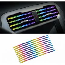 Csparkv - couleur)20 pcs accessoire voiture interieur voiture accessoires interieur accessoires voiture intérieur tuning voiture Bandes Décoration de