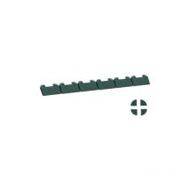 Coulisse d'attelage male mm 600x52x13 emboitement pour fond drainant polypropyle'ne
