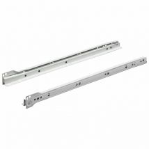 Coulisse pour tiroir à galets 20 kg L.25 cm - Hettich