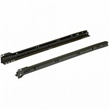 Coulisse pour tiroir à galets 20 kg L.35 cm - Hettich