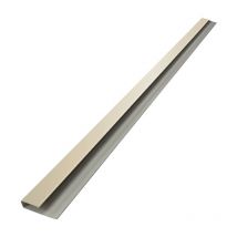 Coulisse ou couvre-joint en aluminium pour sous-face - 2 m - TP22 Aluhome