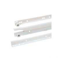 Coulisses de tiroir à galets - 40 kg - sortie totale - Longueur : 550 mm Harn