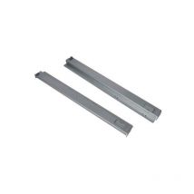 Menage Confort - Coulisses pour tablettes bois - Charge : 30 kg - Décor : Gris argent - Longueur : 477 mm - Pour caisson de profondeur : 485 mm