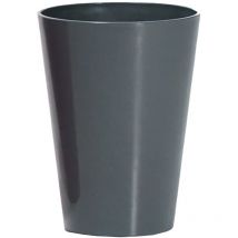 Coubi orchid 1,3L. pot, dimensions (mm) 130x130x170, couleur Graphite