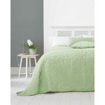 Alexa Bedspreads Green 240x260cm - Country Club
