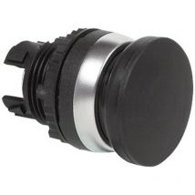BAL21AC03 L21AC03 Bouton champignon collerette plastique, chromé noir 1 pc(s) - Baco