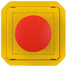 Legrand - Coup de poing d'urgence Plexo composable gris/jaune (069547L)