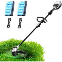Litheli - Coupe-bordure 35 cm, 2x20V, moteur sans balai, coupe-herbe avec batterie 2.0Ah