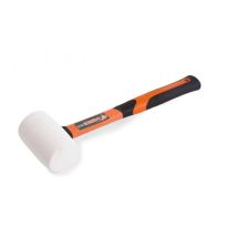 Mazzuola En Caoutchouc M. Fibre Kendo 450 G - Couleur Blanche