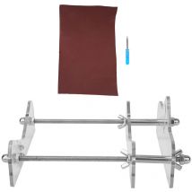 ZY - Jeffergarden Coupe-bouteille en verre Outil de coupe en métal acrylique pour faire des illustrations de bouteilles en verre avec tournevis