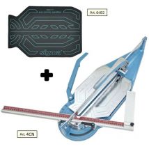 Coupe carrelage SIGMA 4cn cm 76 gravure par poussee + tapis pour mosaique 64b2