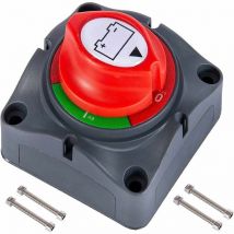 TONCHEAN Interrupteur pour électroménager,SR Coupe Circuit de Batterie 12V - 48V Interrupteur Isolateur de Batterie, Interrupteur de Déconnexion de