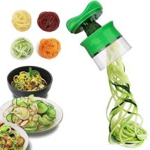 Lauwexe - Coupe Légumes, Coupe légume Spiralizer, Spaghetti Légume, Spirale de Légumes Trancheuse pour Courgette Nouilles, Carotte Spaghettis,