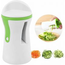 Coupe légumes spirale, spiralizer legume spaghetti pour la courgette de concombre de carotte,113g - Ahlsen