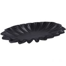 Table Passion - Coupe ovale Rosalie noir 41x25x5 cm Table Passion
