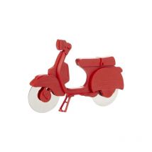 Roulette à pizza en plastique Scooter