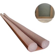 Mezheng - Coupe-Vent, Peut Être Coupé à La Taille, 95 Cm, Coupe-Vent, Coupe-Vent, Double Joint De Porte, Isolation De Porte, Coupe-Vent, Tirage