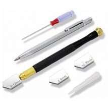 Keyouny - Coupe Verre Professionnel,Coupe-Verre Manuels, Diamant Coupe Verre, Glas Cutter, Coupe-Verre pour 2-20 mm, Self-oiling Coupe-Verre Poignée