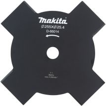 Makita D-66014 Lame Métal Débroussailleuses Ø 255mm Ø Trou 25,4mm Épaisseur 2 4T