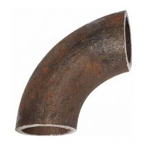 Raccord acier coudé court à souder - diamètre 33,7 mm