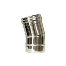 Cheminee courbe 15 conduit de cheminee dn 350 tuyau acier inoxydable 316