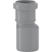 Réducteur d'échappement gris excentrique pp htr d. 90/50 serie longue - Valsir