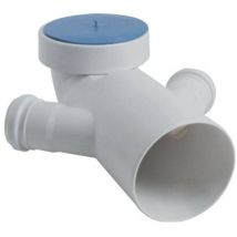 Valsir - Bonde wc courbe pp double raccord coupelle d. 110/50