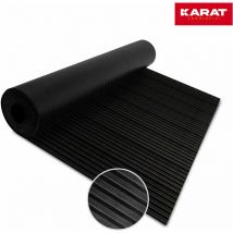 Rouleau en caoutchouc Côtes larges Ultra résistant Épaisseur: 3 mm 120 x 450 cm