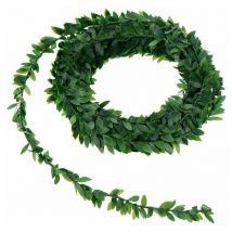 Couronne de lierre artificiel en soie Pour décoration murale de mariage 7,5 m