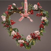 Couronne de Noël led