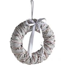 Couronne de porte osier