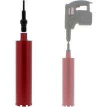 Gt Market - Couronne diamant ø 108 mm avec adaptateur pour perceuse et perforateur SDS-plus