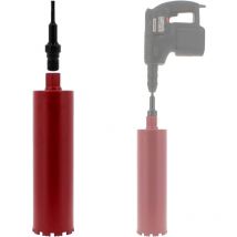 Gt Market - Couronne diamant ø 120 mm avec adaptateur pour perceuse et perforateur SDS-plus