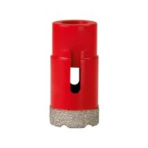 Stayer Iberica - Couronne diamantée stayer Ø40mm avec insert type M14 pour coupe multi-matériaux à sec couleur rouge
