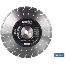 Disque Diamant Asphalte, Vieux Béton 350mm