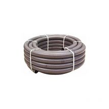 Espiroflex - Couronne Rouleau 15m Tuyau Pvc Gris Pression Souple À Coller Ø 32mm Diamètre/bassins Et Piscines