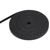 Courroie de distribution pour imprimante 3D 2GT 10 mm Largeur 10 m,10mm 2GT Courroie de distribution synchrone en caoutchouc pour imprimante 3D (10 m)