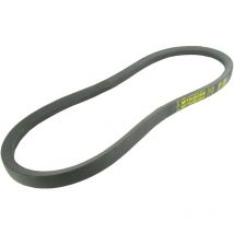 Courroie lisse trapézoïdale série a (section 13x8mm) Longueur ext: 2170mm.