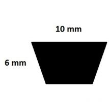 Courroie lisse trapézoïdale Mitsuboshi Z415