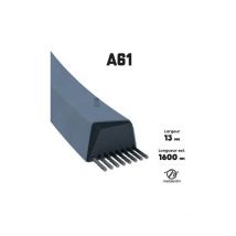 Courroie tondeuse A61 Trapézoïdale - 13 mm x 1600 mm