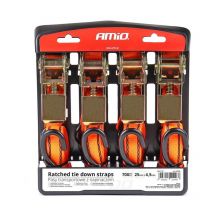 Tresice France - Sangle Kit Darrimage a Cliquet 700kg 25mm 4,5m 4pcs Belt-03