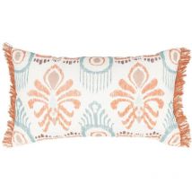 Coussin Ikat coton 30x50cm Atmosphera Créateur D'intérieur