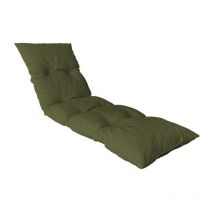Coussin bain de soleil Jardin Prive flocons - Algue